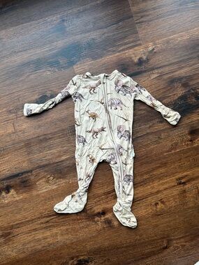 Posh peanut Dinosaur Zip-Front Kids One-Piece